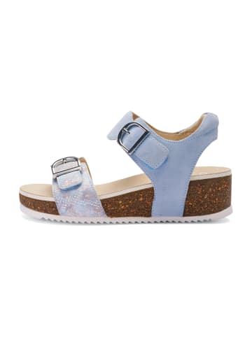ara Keilsandaletten in Blau