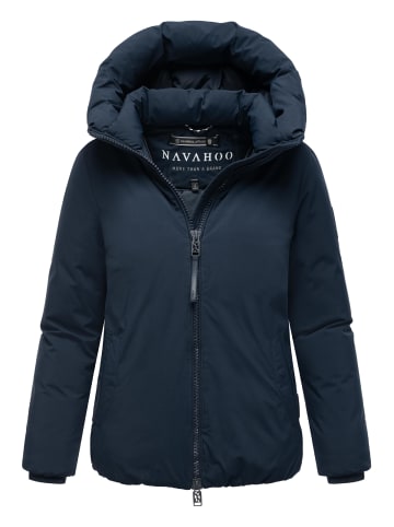 Navahoo Winterjacke Blütenlicht 14 in Navy
