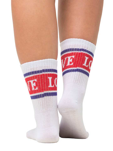 Ulla Popken Socken in schneeweiß