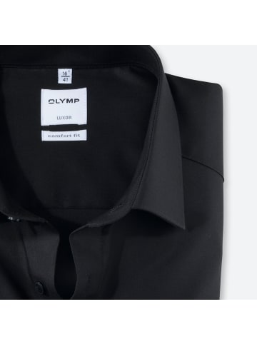 OLYMP  Hemd Luxor in Schwarz