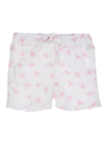 Gymp Musselin-Shorts Blumen in Natur