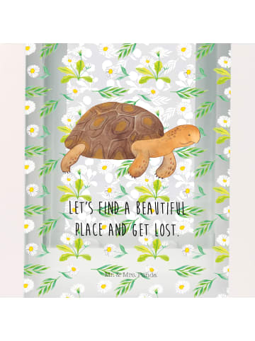 Mr. & Mrs. Panda Laterne Schildkröte MHerzieren mit Spruch in Transparent