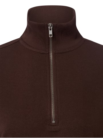 Marie Lund Sweatshirt in schoko - 0006