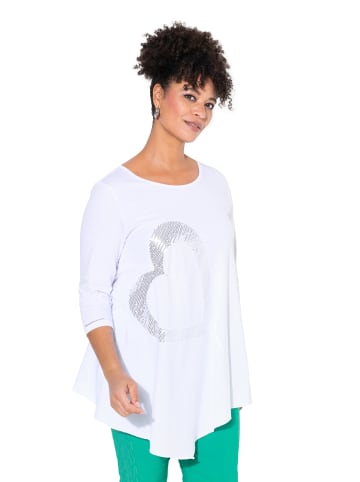 MIAMODA Shirt in schneeweiß