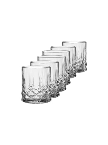 Ritzenhoff & Breker 6er Set Whiskybecher-Set Capri transparent in transparent