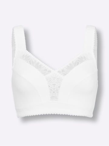 WITT WEIDEN Entlastungs-BH ohne Bügel in weiß