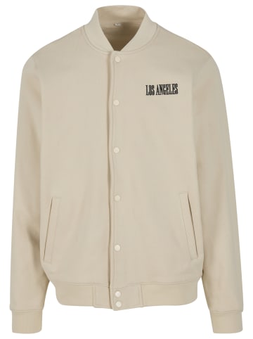 Mister Tee College Jackets in sand