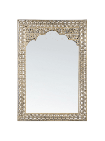 Beliani Wandspiegel PALI in Gold - (W) 60 x (H) 90 x (L) 2 cm
