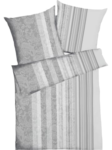 kaeppel Interlock-Jersey Bettwäsche in grau