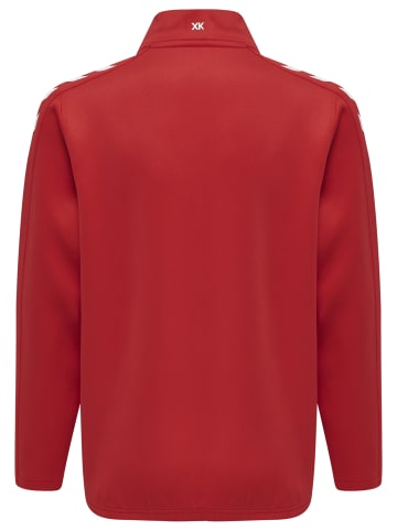 Hummel Halbreißverschluss Sweatshirt Hmlcore Multisport Kinder in TRUE RED