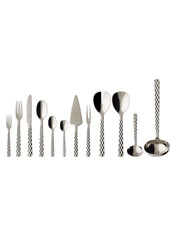 Villeroy & Boch 70-tlg. Tafelbesteck Boston in Silber – in silber