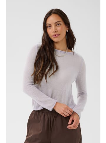 SAINT TROPEZ Strickpullover SabbaraSZ Fitted in Misty Lilac Melange
