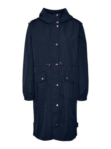 Vero Moda Langer Parka in Navy Blazer