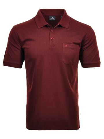 Ragman Poloshirt in rot