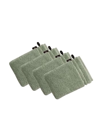 Vossen 4er Pack Waschhandschuh in soft green