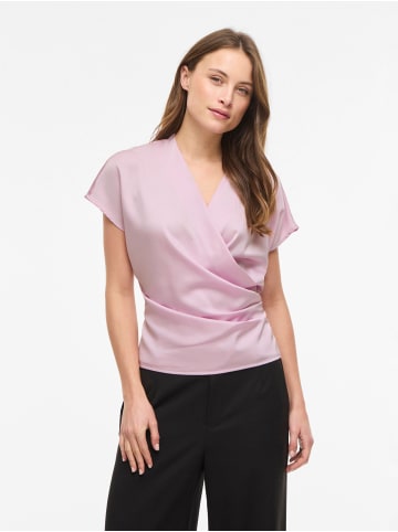 Vila Oberteil mit kurzen Ärmeln in Winsome Orchid