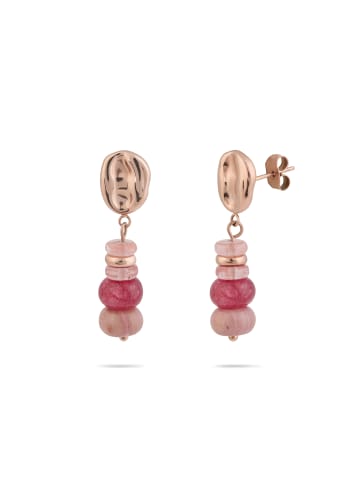 Tamaris Ohrhänger Natural Stones in roségold