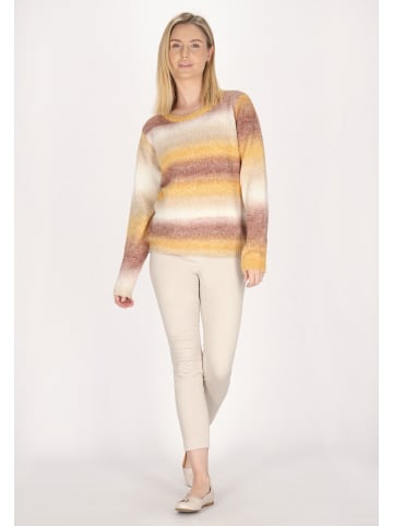 Albee Women Pullover in Braun Mehrfarbig
