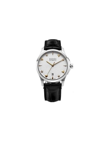Gucci Uhr aus Edelstahl Model YA126468