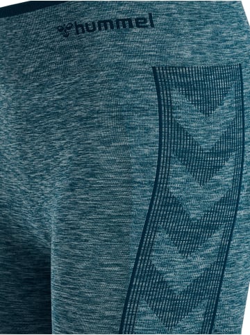 Hummel Hummel Leggings Hmlmt Una Multisport Damen in DEEP TEAL MELANGE