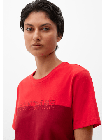 s.Oliver T-Shirt kurzarm in Rot