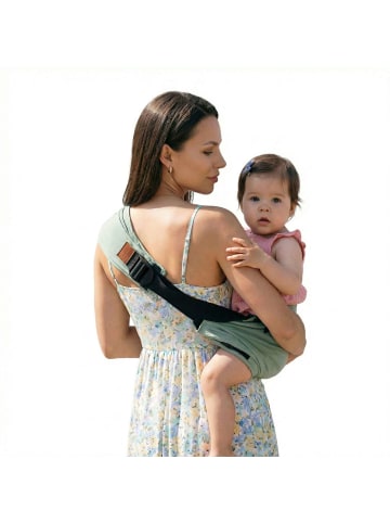 Schmusewolke Speedy Eucalyptus - Hüfttrage aus Musselin