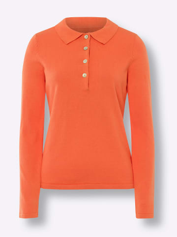 Heine Polopullover in orange