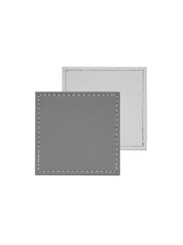 FREEFORM FREEFORM | Untersetzer, DUO, grau/weiß, 10 x 10 cm
