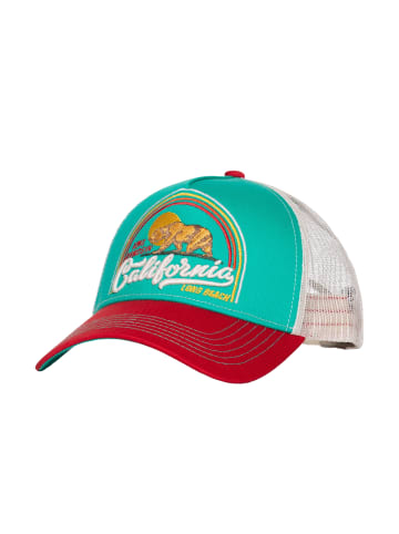 King Kerosin King Kerosin Trucker Cap California in türkis