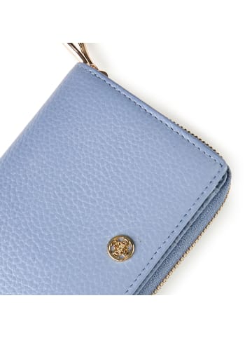 Esquire Alexandria Geldbörse RFID Schutz Leder 12.5 cm hellblau