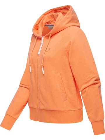 ragwear Sweatjacke Taila in Peach