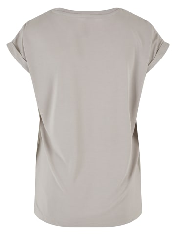Urban Classics Urban Classics Damen Ladies Modal Extended Shoulder Tee in cloud
