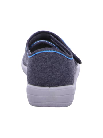 Fischer Markenschuh Hausschuhe Tim in jeansgrau