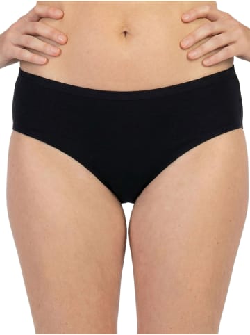 Nina von C. 6er Pack Hüftslip in weiss-schwarz