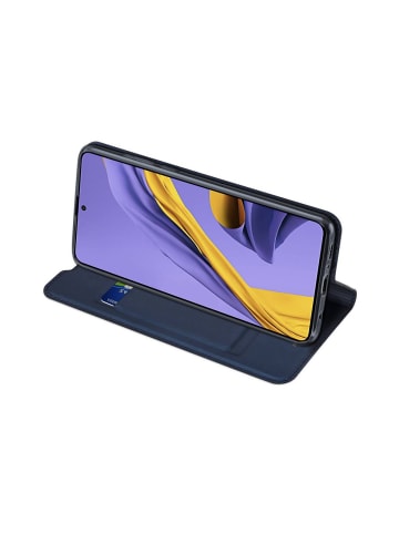 COFI 1453 Buch Tasche kompatibel mit SAMSUNG GALAXY A14 5G Blau in Blau