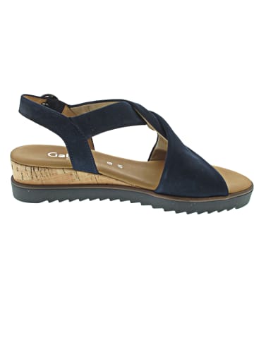 Gabor Comfort Sandalette Blau