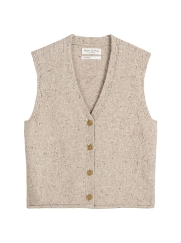 Marc O'Polo Tweed-Cardigan regular in Chalky Mauve Melange