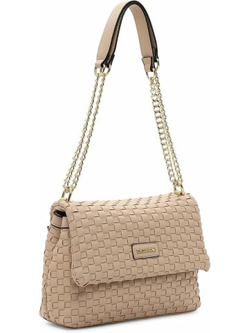 EMILY & NOAH Schultertasche für Damen in taupe