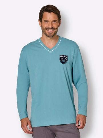 WITT WEIDEN Schlafanzug-Shirt in ozean