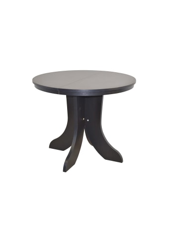 möbel-direkt Esstisch 90-130 cm Mascha ausziehbar in schwarz