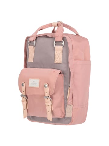 Doughnut Macaroon 16 - Rucksack 38 cm (hazelnut) in lavender x rose