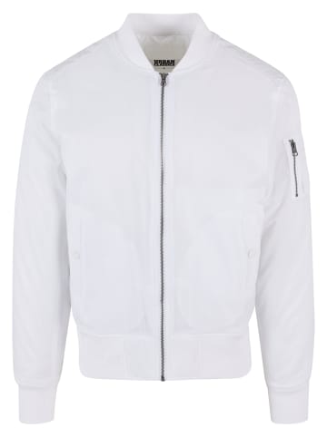 Urban Classics Bomberjacken in white