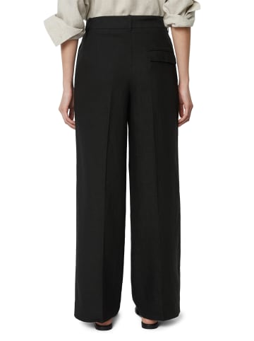 Marc O'Polo Wide Leg Pants in Schwarz