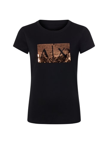 Armani Exchange Shirt in schwarz gold