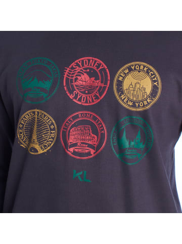 Kisses and Love Schlafanzug in Blue