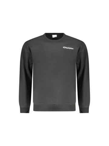 Superga Schwarz Baumwolle Herren Sweatshirt