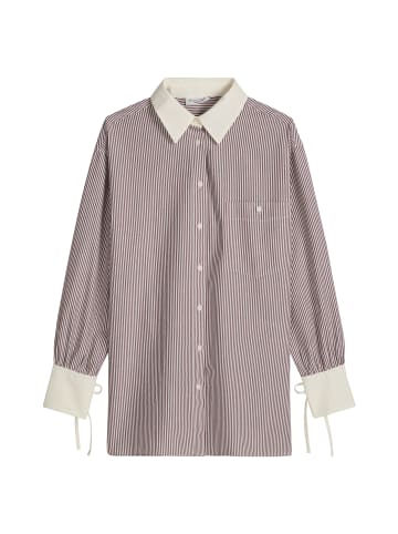 Marc O'Polo DENIM Streifenbluse loose in Dark Red