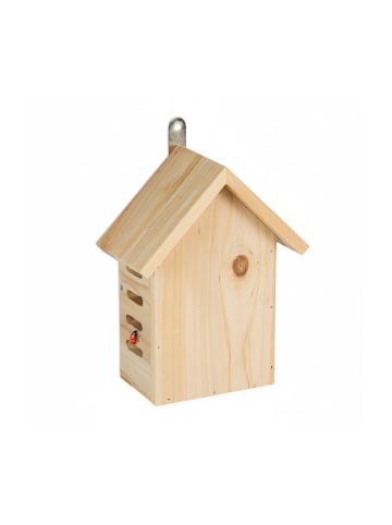 relaxdays Marienkäferhaus in Natur - (B)17 x (H)22,5 x (T)10 cm