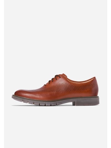 Cole Haan Schnürschuh GRANDFLEX DRESS LASER OXFORD in mahogany