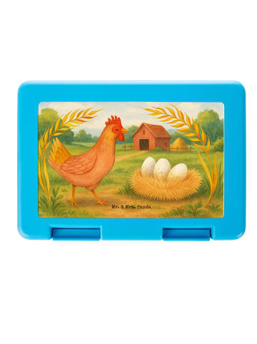 Mr. & Mrs. Panda Lunchbox Huhn Stolz Design ohne Spruch in Weiß